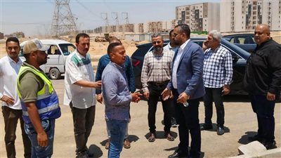 رئيس جهاز العبور الجديدة يتفقد مشروعات سكنية وخدمية 