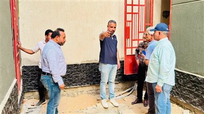 رئيس العبور الجديدة يتفقد مشروعات 