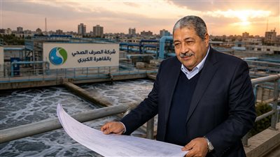 م. عادل حسن زكي رئيس شركة الصرف الصحي بالقاهرة الكبري